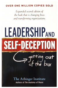 Book report leadership and self deception