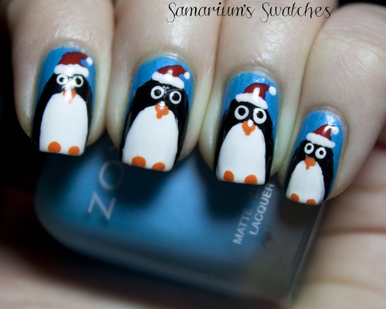 Holiday Nail Art - The Parlour by salonMonster