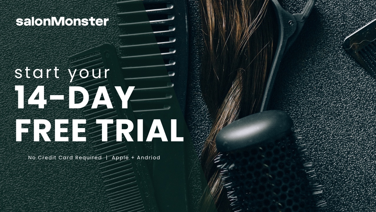 Start your 14-day free trial with salonMonster