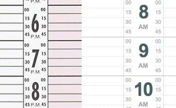 typography-appointment-book appointment book typography