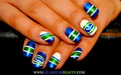canucks nails 1