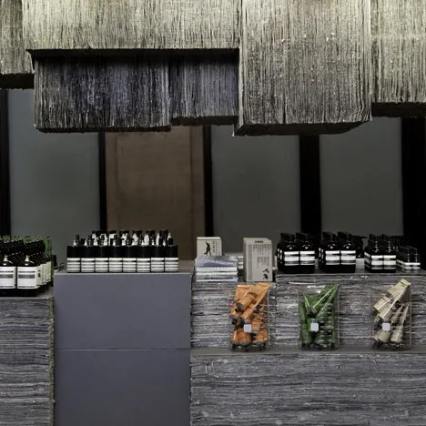 Aesop kiosk