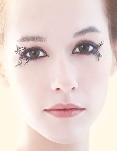lashes butterfly