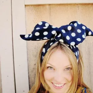 polka dot turband