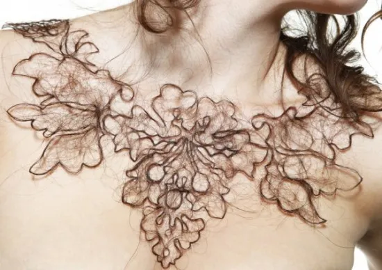 hair necklace1