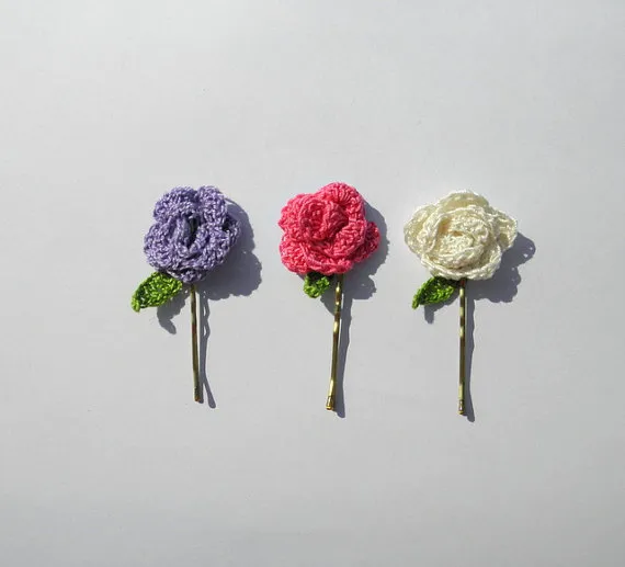 trio of hair pins