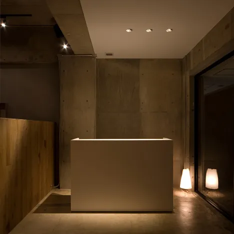 reception desk