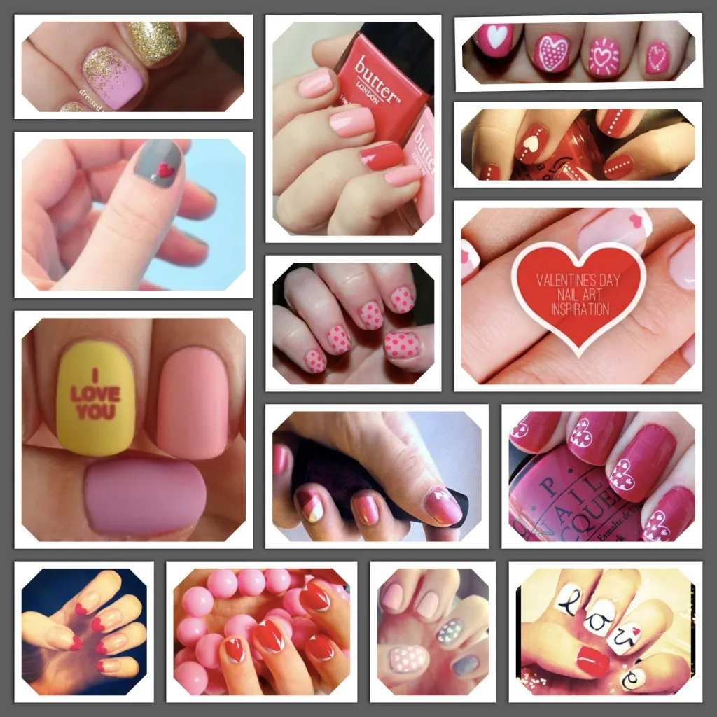 Valentines Nail Art