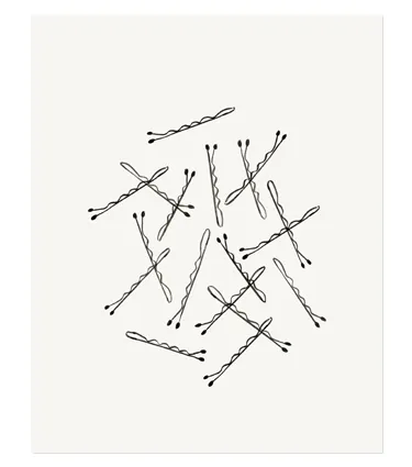 bobby pin print