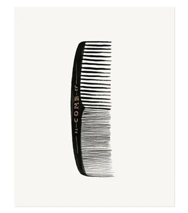 comb print