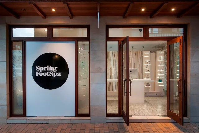 foot spa entrace