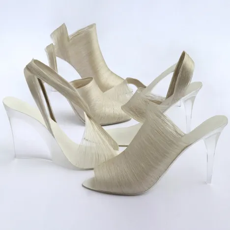 silk shoes multi