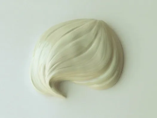 white hair ceramic