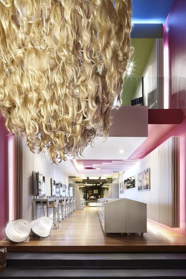 hair chandelier