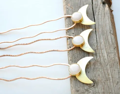boho-hair-accessory-brass-hair-pin