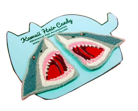 great-white-shark-hair-clip