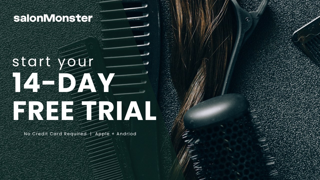 Start your 14-day free trial with salonMonster